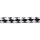 Parkakordel 4 mm schwarz/weiß