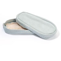 Ledersohlen Haus-Hüttenschuhe Gr. 27-29