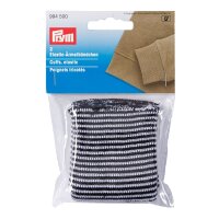 Elastic-Ärmelbündchen schwarz/weiß...