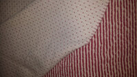 0,25m Bio Doubleface Cloqué Jacquard Meterware