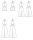 V9259 Damen Overall Einteiler, Vogue