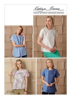 V9256 Damen Top, Schnittmuster von Vogue