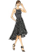 V9252 Damen Kleid Prinzessin, Vogue