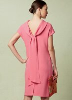 V1544 Krawatte Damen Kleid, Vogue