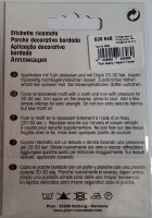 Appl. Kranich schwarz/grau
