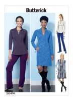 B6494 Damen Hose Flügelärmel Top Kleid Weste,...