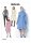 B6497 Damen Mantel Kragen Jackett, Butterick