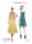 V9278 Damen Kleid, Schnittmuster von Vogue