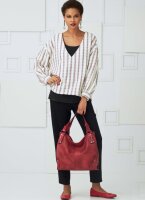 V9286 Damen Shirt Hose Top, Vogue