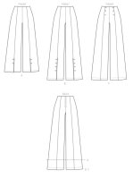 V9282 Damen Hose, Schnittmuster von Vogue