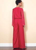 B6522 Damen Overall Schärpe, Butterick