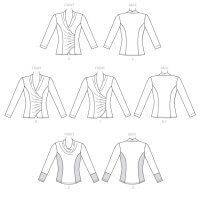 B6517 Damen Top, Butterick