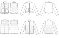 M7695 Jackett Damen Westen, McCalls