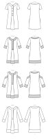 M7715 Damen Kleid, Schnittmuster von McCalls