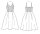 M7720 Damen Kleid, Schnittmuster von McCalls