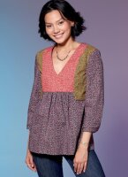 M7650 Damen Top Tunika Kleid, McCalls