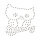 Strass-Transfer Eule silber