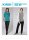 K4220 Damen Top Hose Weste, KwikSew