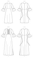 K4215 Damen Kleid, KwikSew