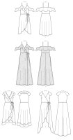 M7745 Damen Kleid, Schnittmuster von McCalls