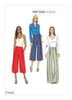 V9302 Damen Hose, Schnittmuster von Vogue