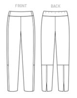 B6565 Damen Hose, Butterick