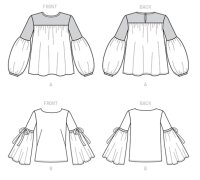 B6561 Damen Top, Butterick