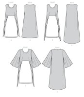 B6553 Damen Kleid, Butterick