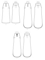 B6551 Damen Kleid, Butterick