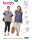 6445 T-Shirts F, 2018 #6445, Burda