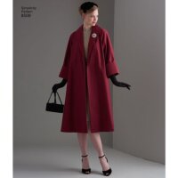 S8509 Damen Mantel Jackett, Simplicity