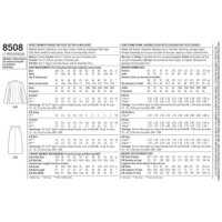S8508 Damen Anzug Jackett, Simplicity