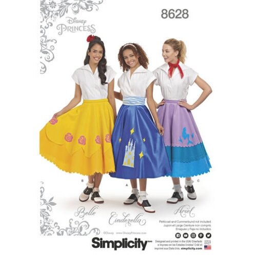 S8628 Damen Röcke, Simplicity