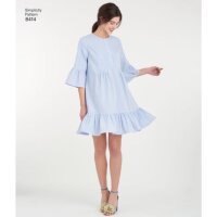 S8414 Damen Kleid, Simplicity
