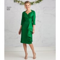 S8534 Damen Kleid, Simplicity