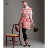 S8533 Damen Schürze, Simplicity
