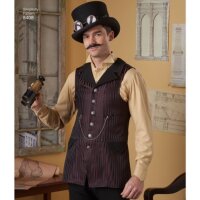 S8408 Herren Westen Shirt, Simplicity