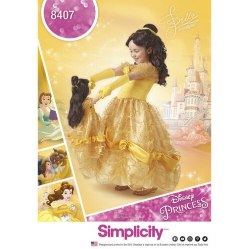 S8407 Kostüm Puppe, Simplicity
