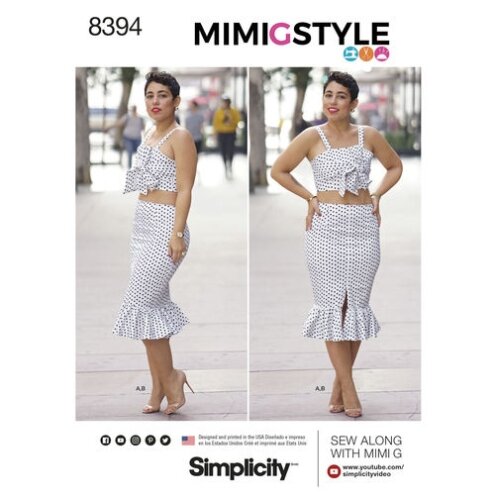 S8394 Damen Shirt Top, Simplicity