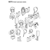 S8273 Damen Accessoires, Simplicity
