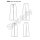 S8390 Krawatte Damen Hose, Simplicity