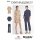 S8264 Damen Top Hose Kleid mini, Simplicity