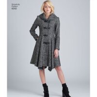 S8262 Damen Mantel Jackett, Simplicity