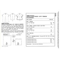 S7173 Damen Poncho, Simplicity