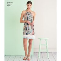 S8382 Damen Kleid, Simplicity