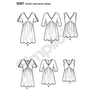 S8387 Damen Top, Simplicity