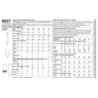 S8607 Einfach Damen Sportbekleidung, Simplicity