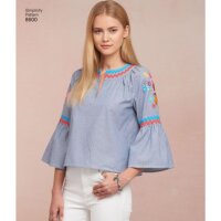 S8600 Damen Top Pullover, Simplicity