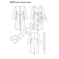 S8472 Mantel Damen, Simplicity
