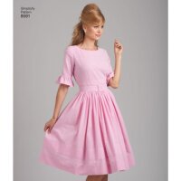 S8591 Damen Kleid, Simplicity
